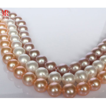 10-11mm Round Freshwater Pearl Strand Necklac, Aaaa Grade (ES243)